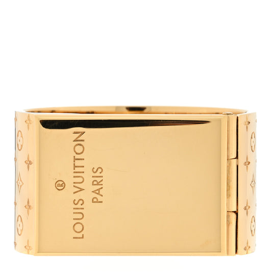 Nanogram Scarf Ring Holder Gold