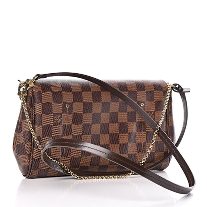 Louis Vuitton Damier Ebene Favorite MM 4 of 12