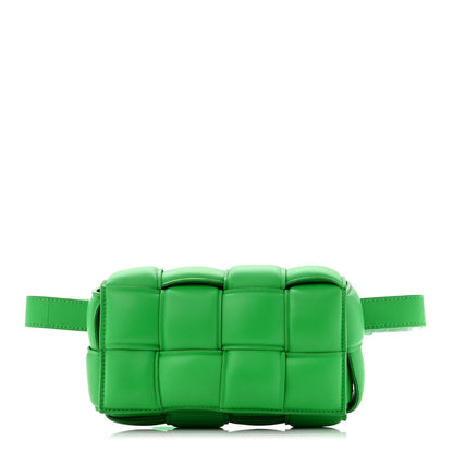 Bottega Veneta Nappa Maxi Intreccio Padded The Belt Cassette Bag Parakeet 1 of 12