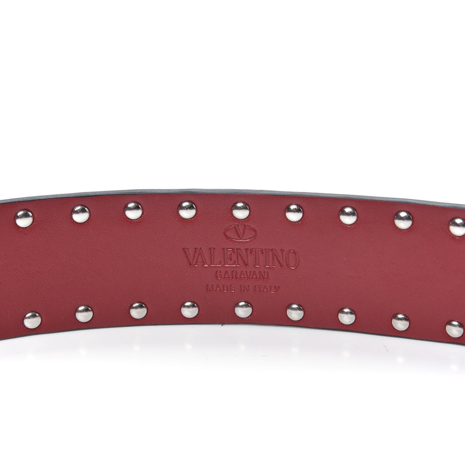 Valentino Garavani Lambskin Free Rockstud Spike Shoulder Strap Rosso Valentino 4 of 5