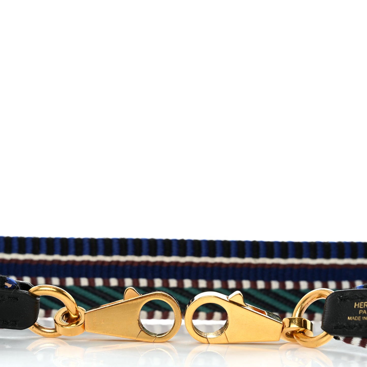 Toile Swift 25mm Sangle Cavale Shoulder Strap Malachite Bleu Electrique Black