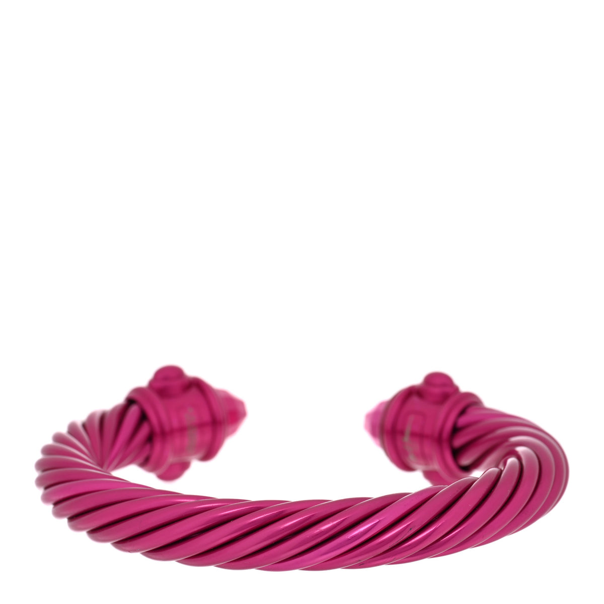 Aluminum 10mm Renaissance Cable Bracelet Pink