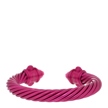 David Yurman Aluminum 10mm Renaissance Cable Bracelet Pink 2 of 4