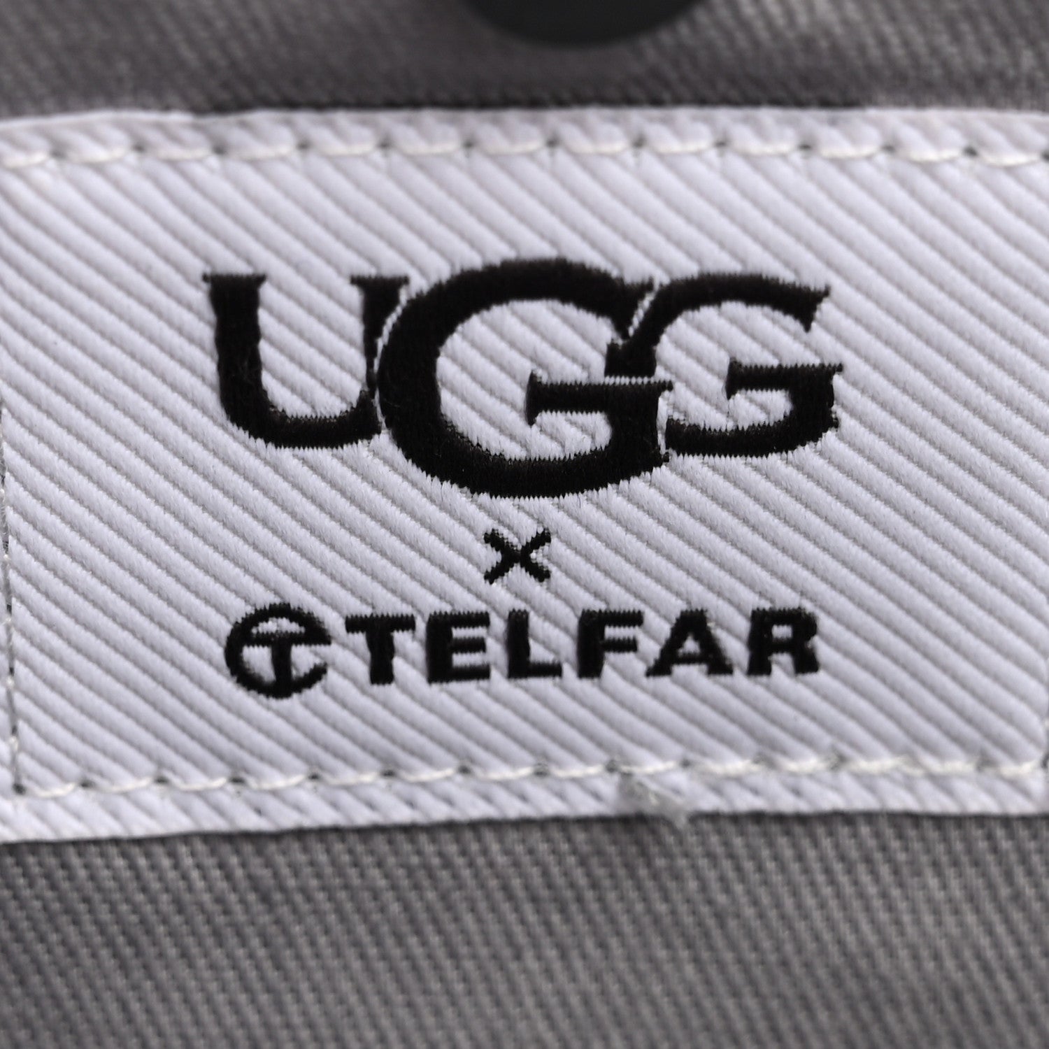 Telfar X UGG Fleece Small Shopping Bag Heather Grey 16 of 37