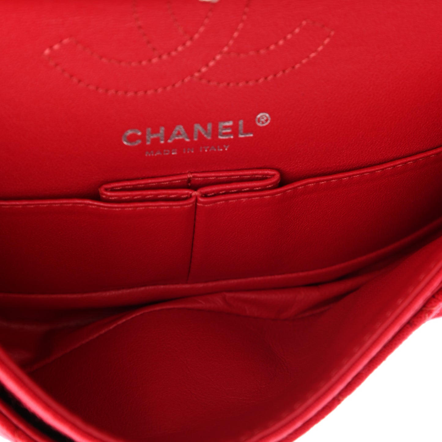 Jersey Quilted 2.55 Reissue East West Flap Red
