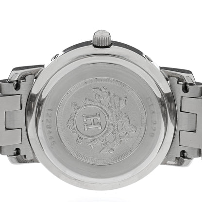 Hermes Stainless Steel 24mm Clipper Quartz Watch Gold 4 of 4