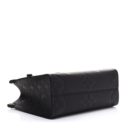 Louis Vuitton Empreinte Monogram Giant Onthego PM Black 4 of 9