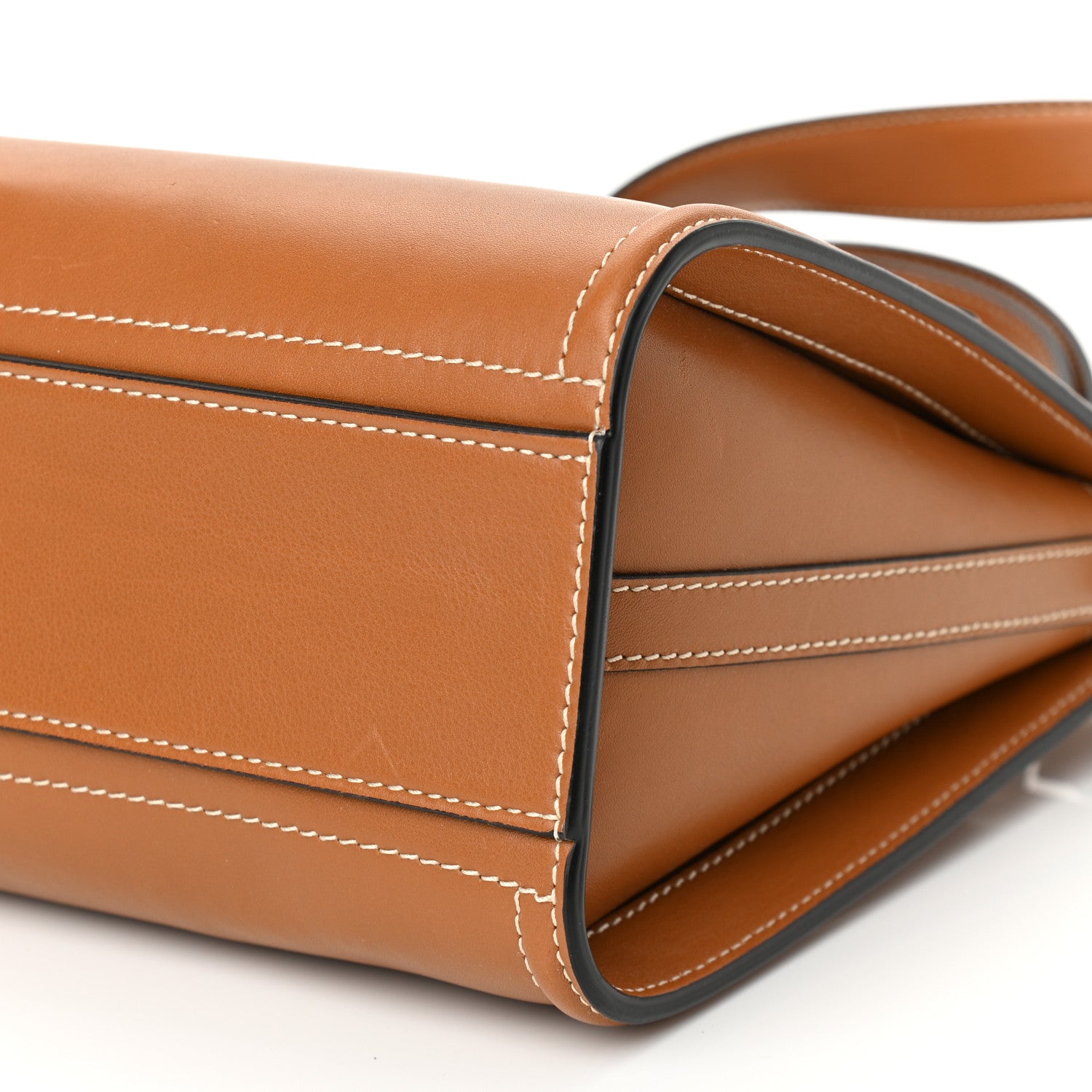 Alexander McQueen Calfskin The Short Story Shoulder Bag Tan 9 of 9