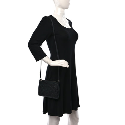 Louis Vuitton Empreinte Pallas Crossbody Black 2 of 8