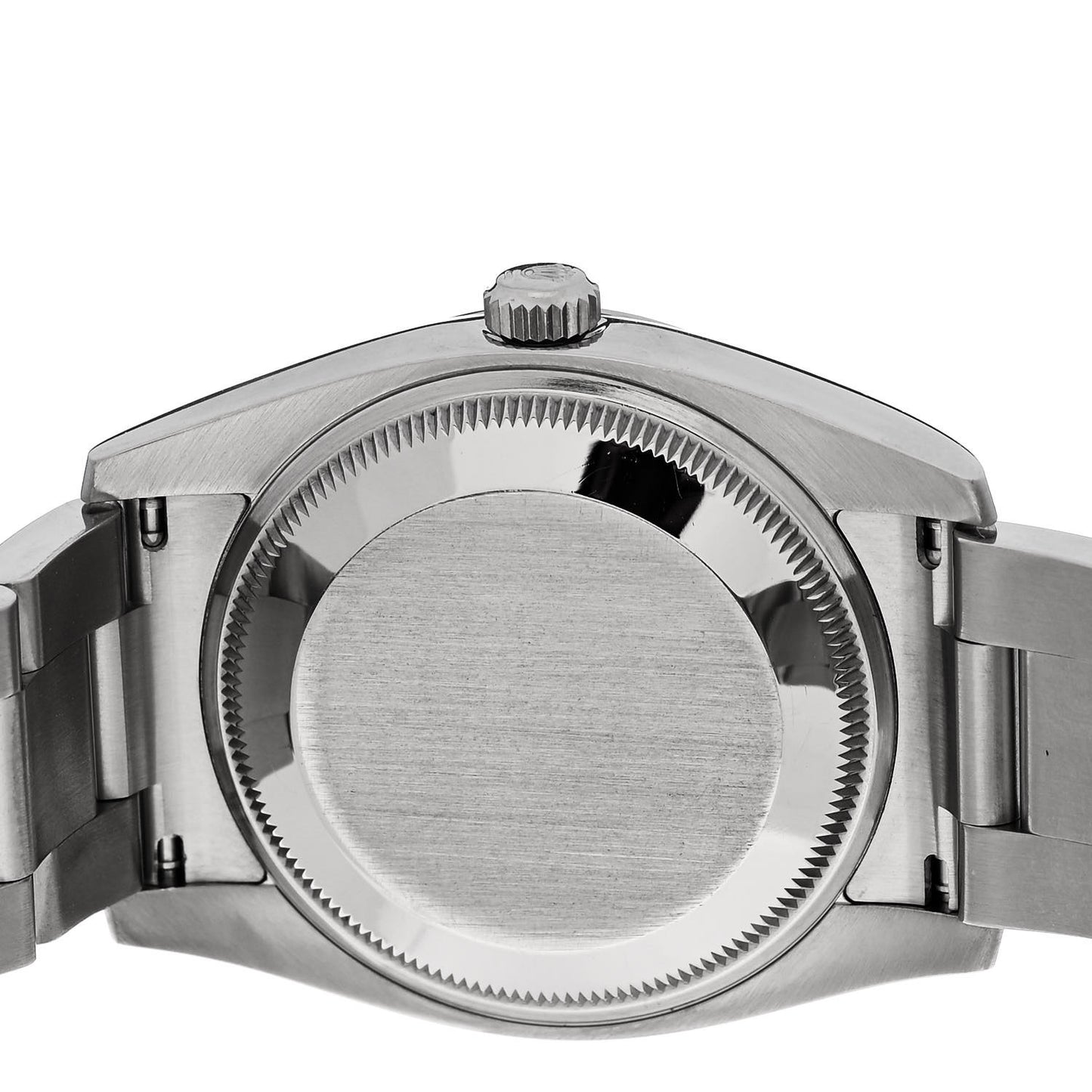 Stainless Steel 34mm Air-King Oyster Perpetual Precision Watch Pink 114200