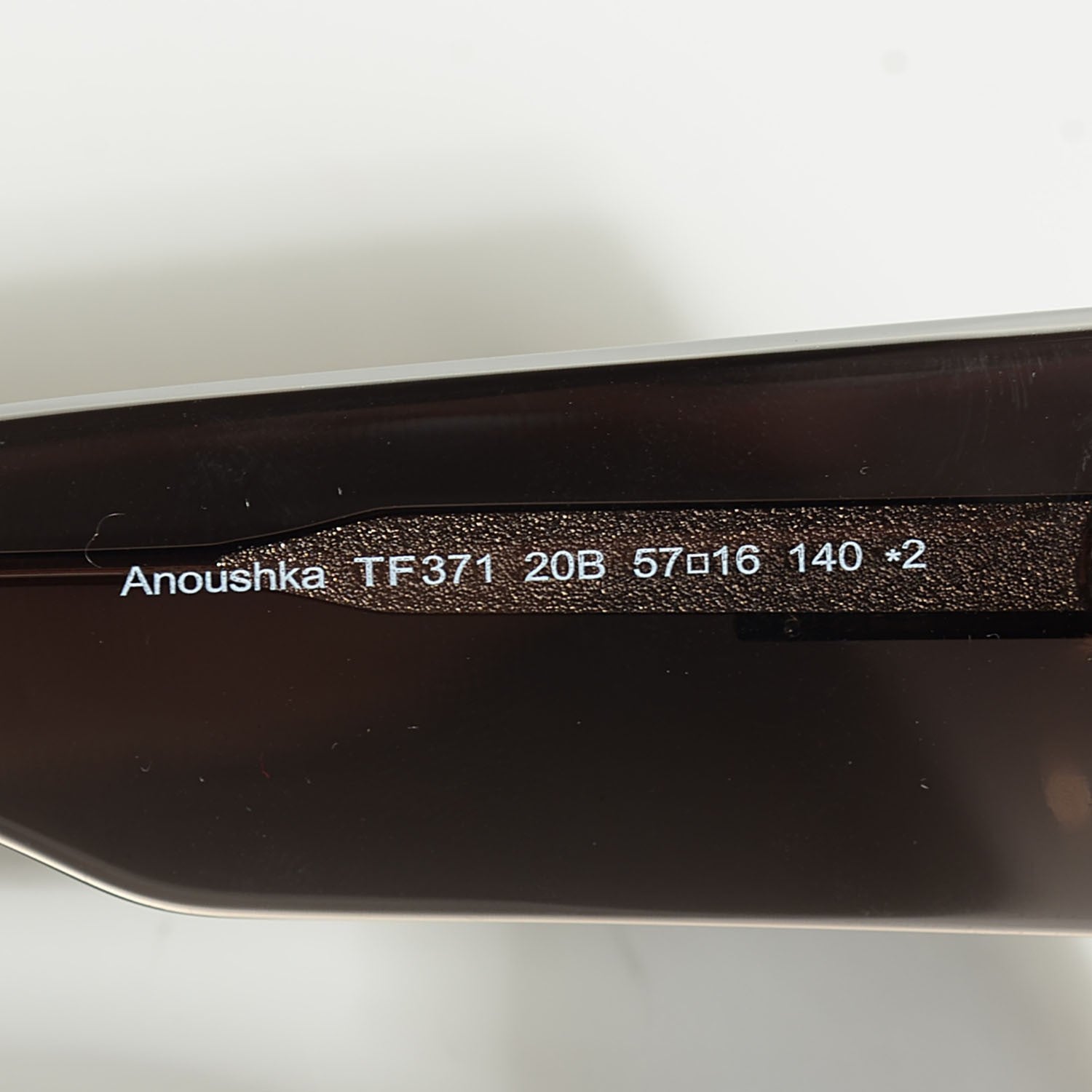 Tom Ford Anoushka Sunglasses TF371 Melange Grey Peach 10 of 10