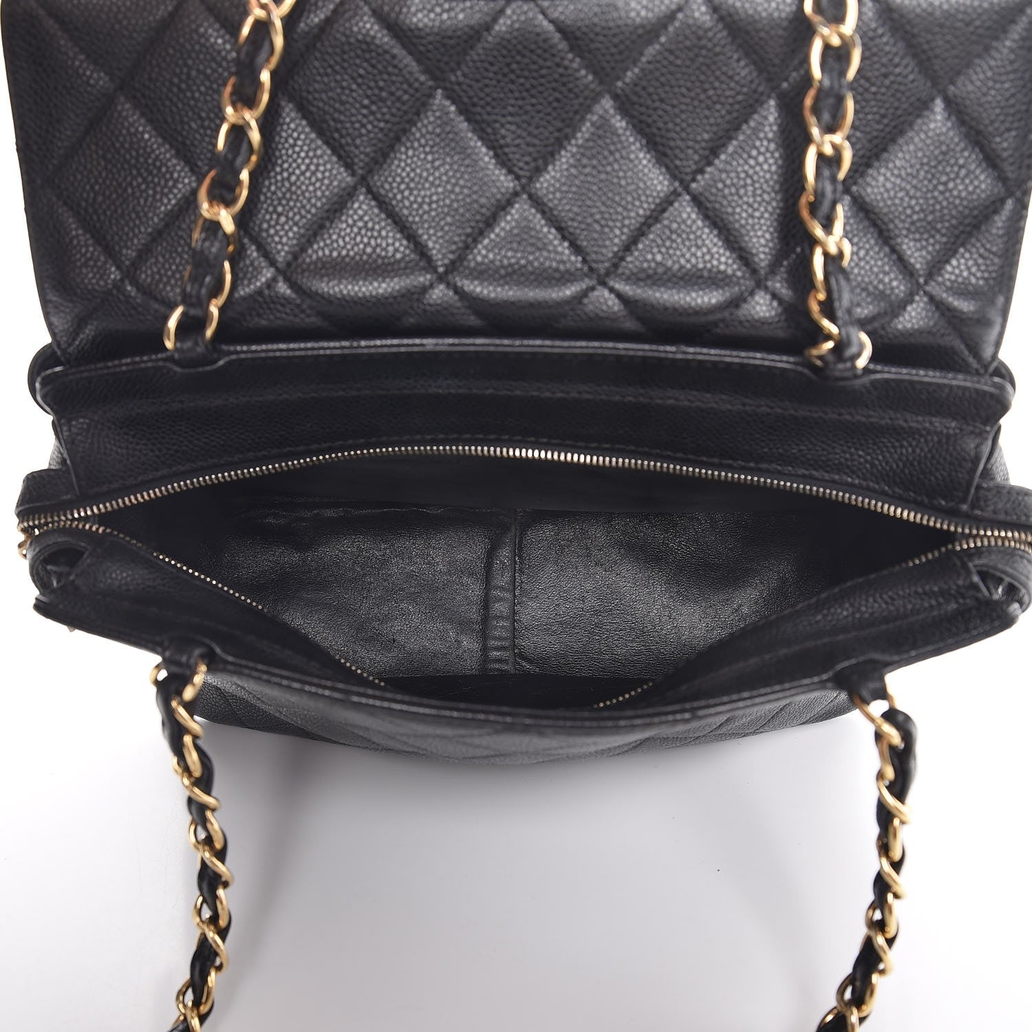 Chanel Caviar Quilted Flap Shoulder Bag Black 5 of 8