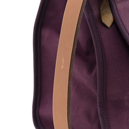 Hermes Vache Hunter Toile Herbag Zip 31 PM Fauve Cassis 11 of 18