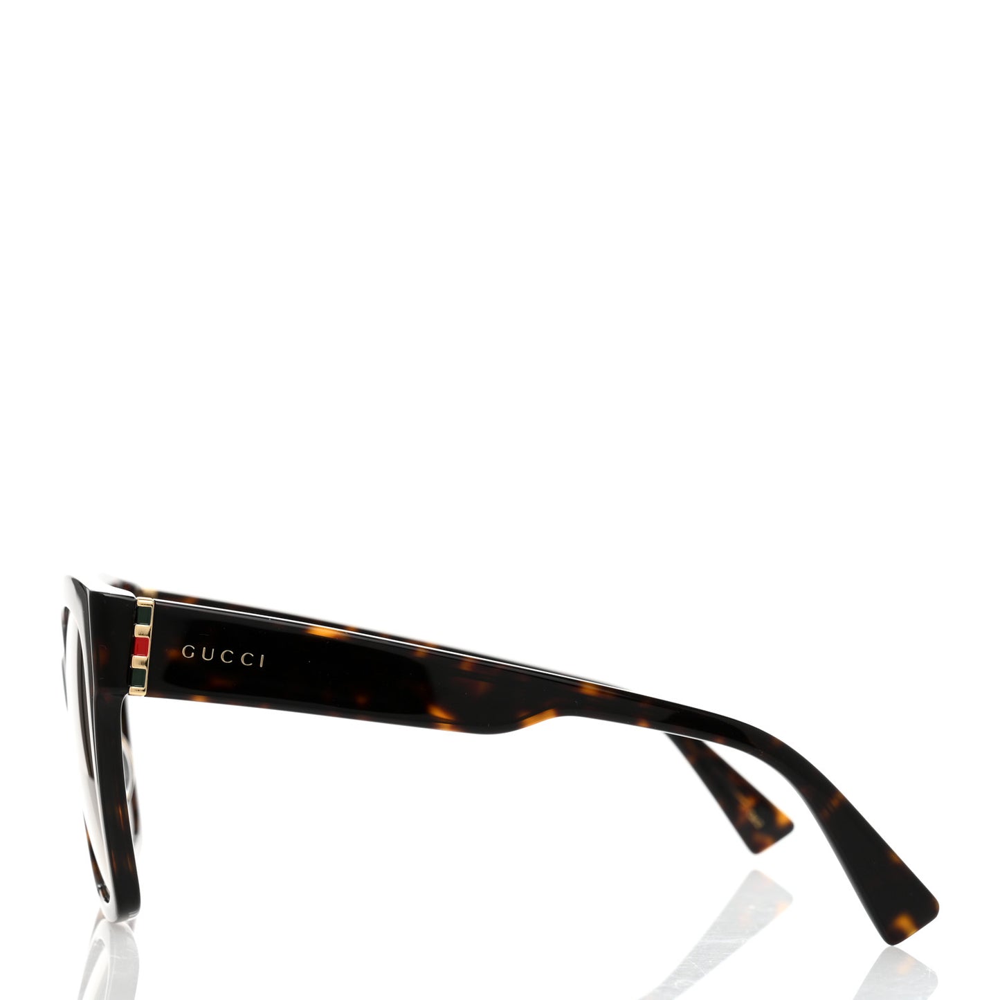 Acetate Square Frame Sunglasses GG0459S Tortoise