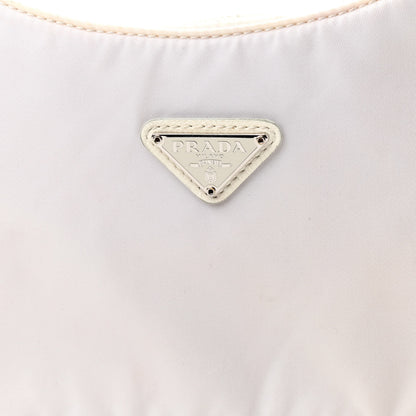 Prada Tessuto Nylon Mini Re-Edition 2000 Bag White 8 of 16