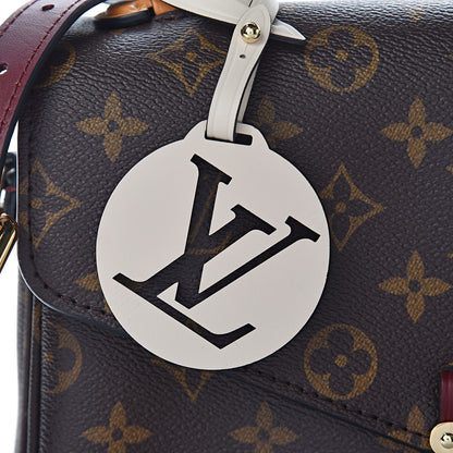 Louis Vuitton Monogram Braided Pochette Metis Safran 8 of 10