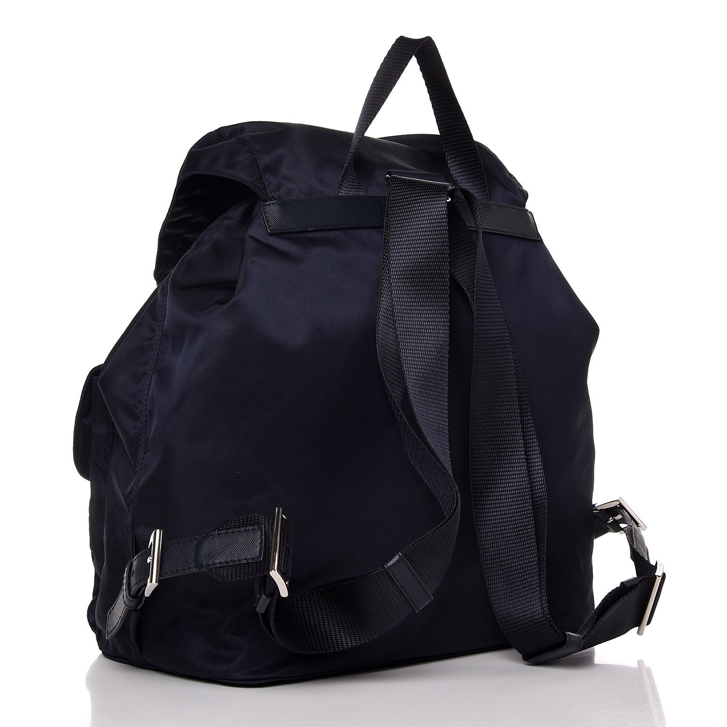 Prada Nylon Vela Medium Backpack Bluette 3 of 7