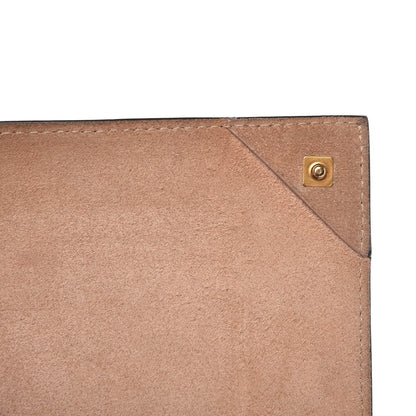 Celine Smooth Lambskin iPad Folio Clutch Black 8 of 15