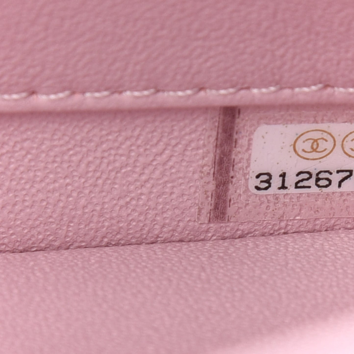 Lambskin Quilted Small Trendy CC Flap Dual Handle Bag Light Pink