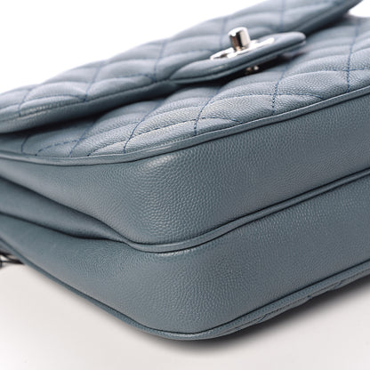 Chanel Caviar Quilted Medium Urban Companion Flap Blue 14 of 16