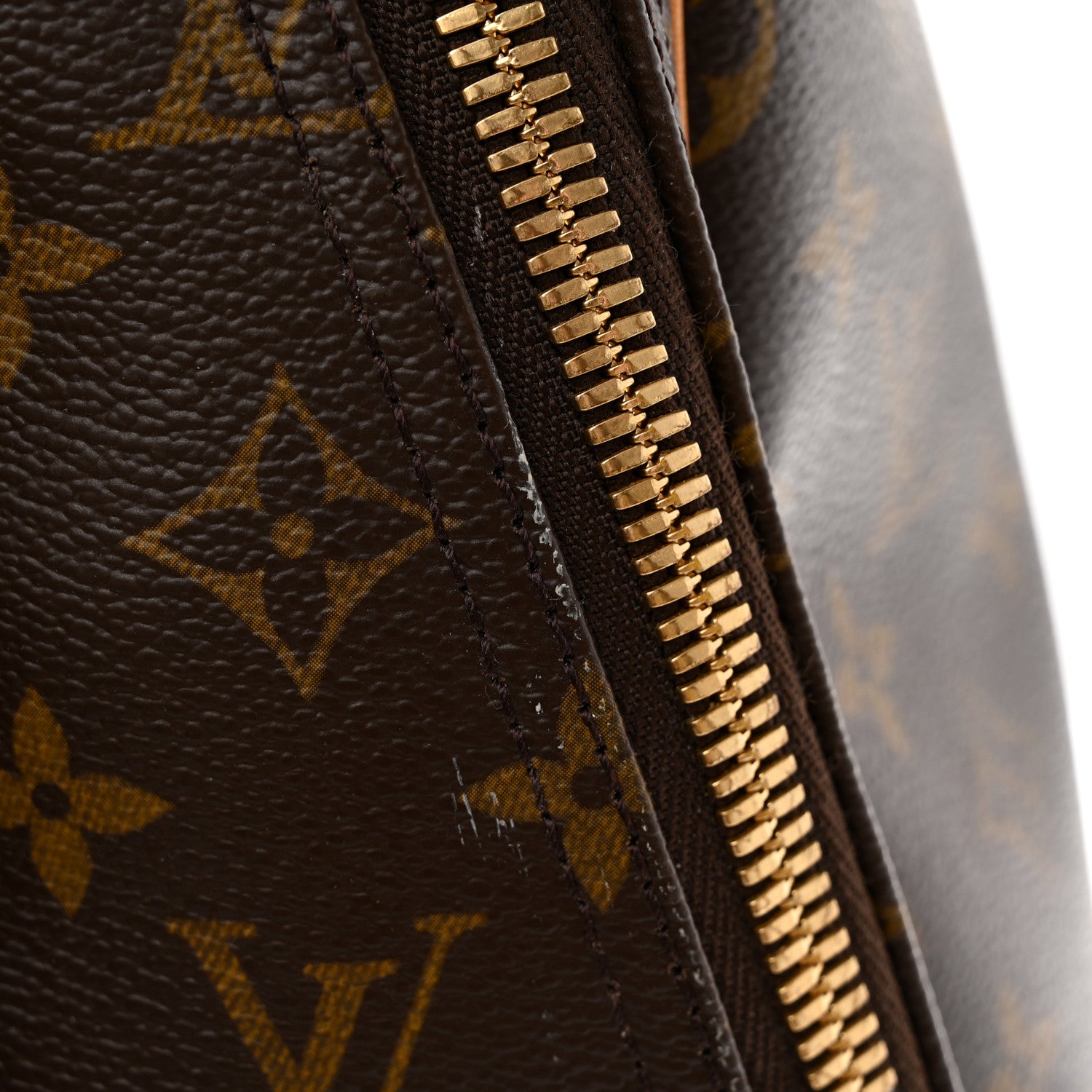 Louis Vuitton Monogram Alize 2 Compartment Luggage Travel Bag 38 of 39