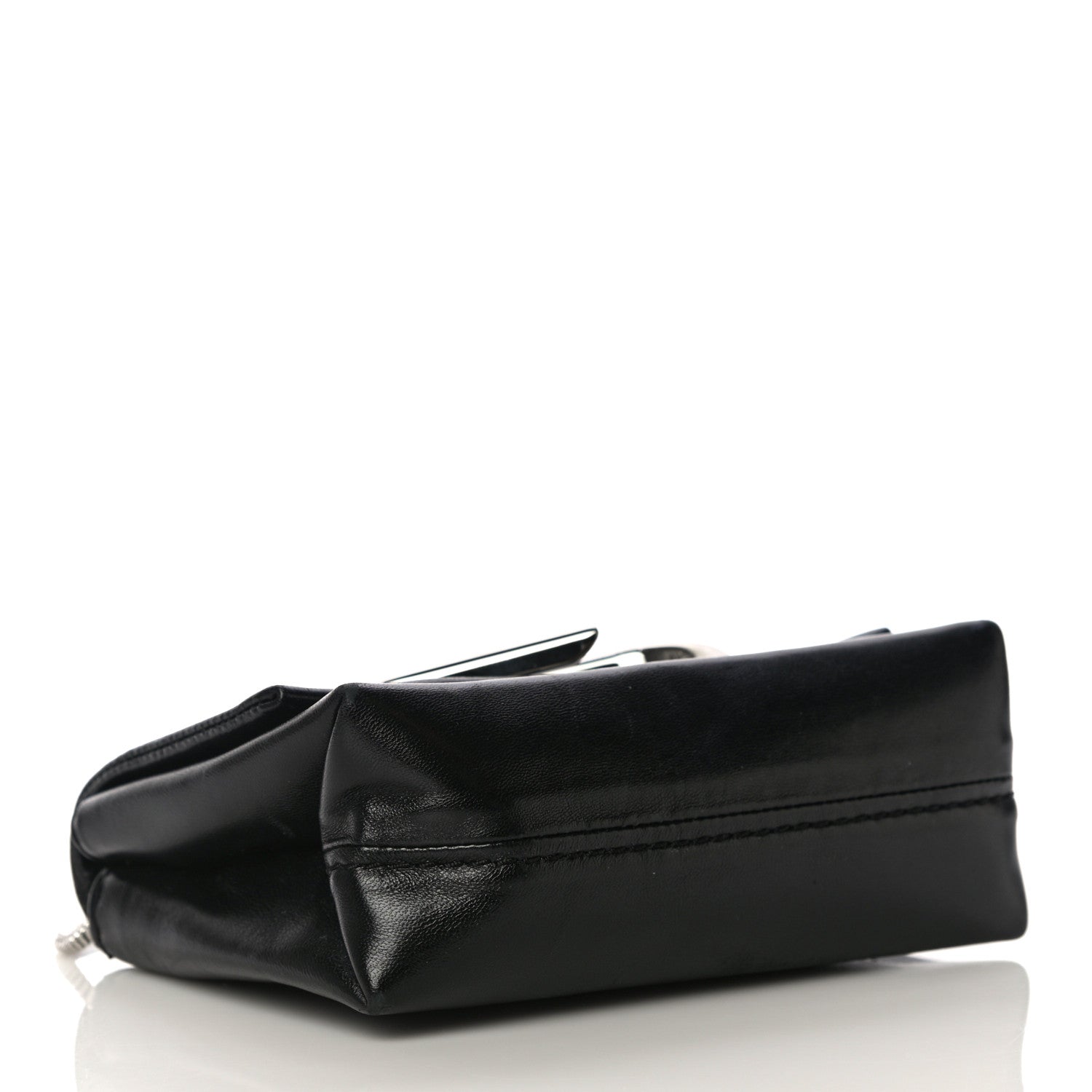 3.1 Phillip Lim Calfskin Alix Soft Flap Clutch Black 3 of 15