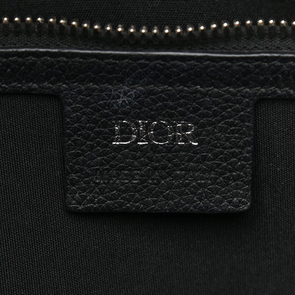 Christian Dior HOMME Oblique Grained Calfskin Tote Blue 10 of 11
