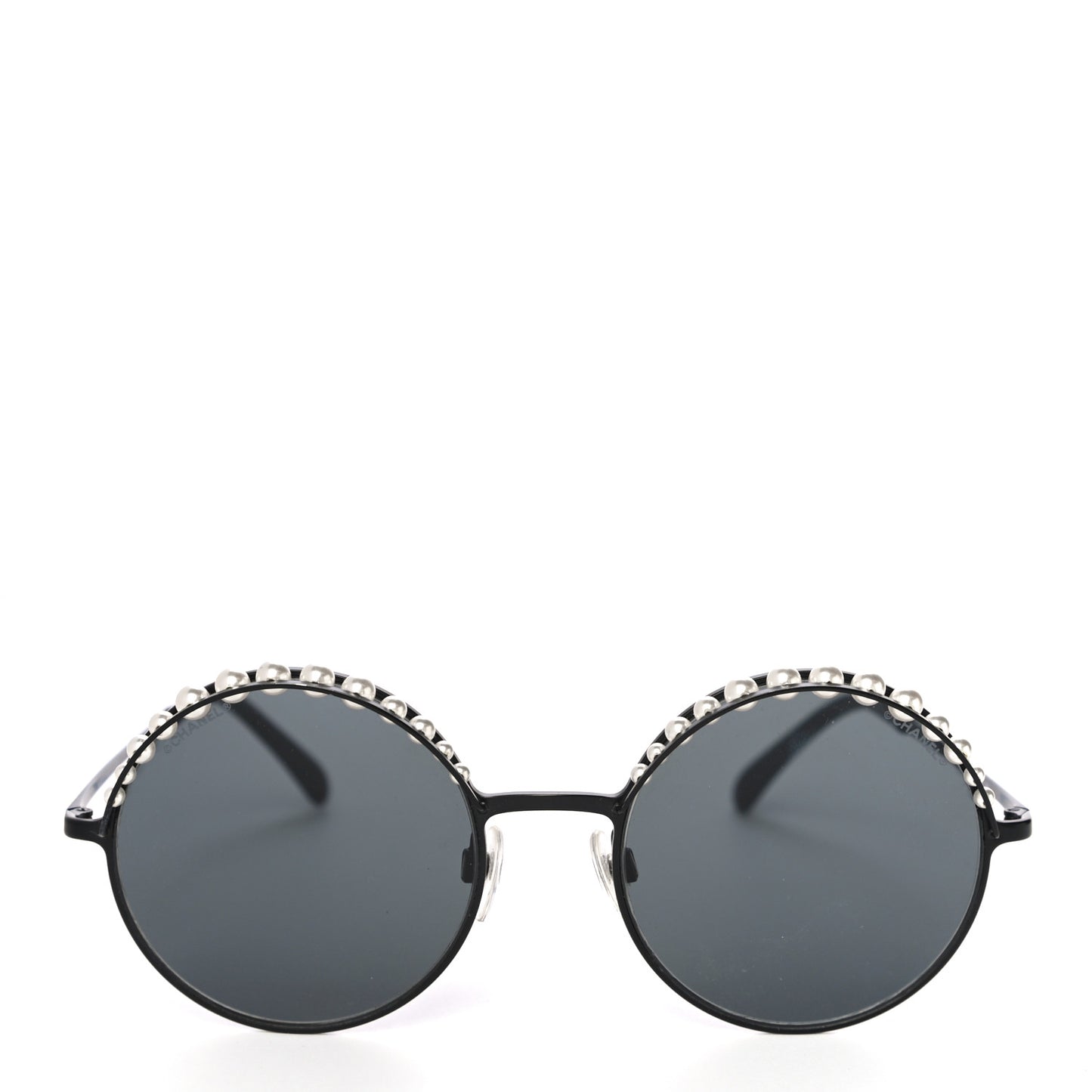 Pearl Round Sunglasses 4234-H Black