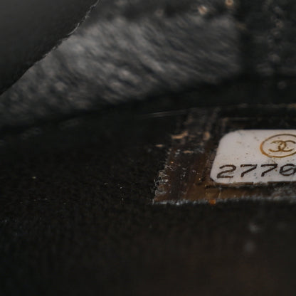 Chanel Caviar Quilted Medium CC Filigree Vanity Case Beige Black 7 of 14