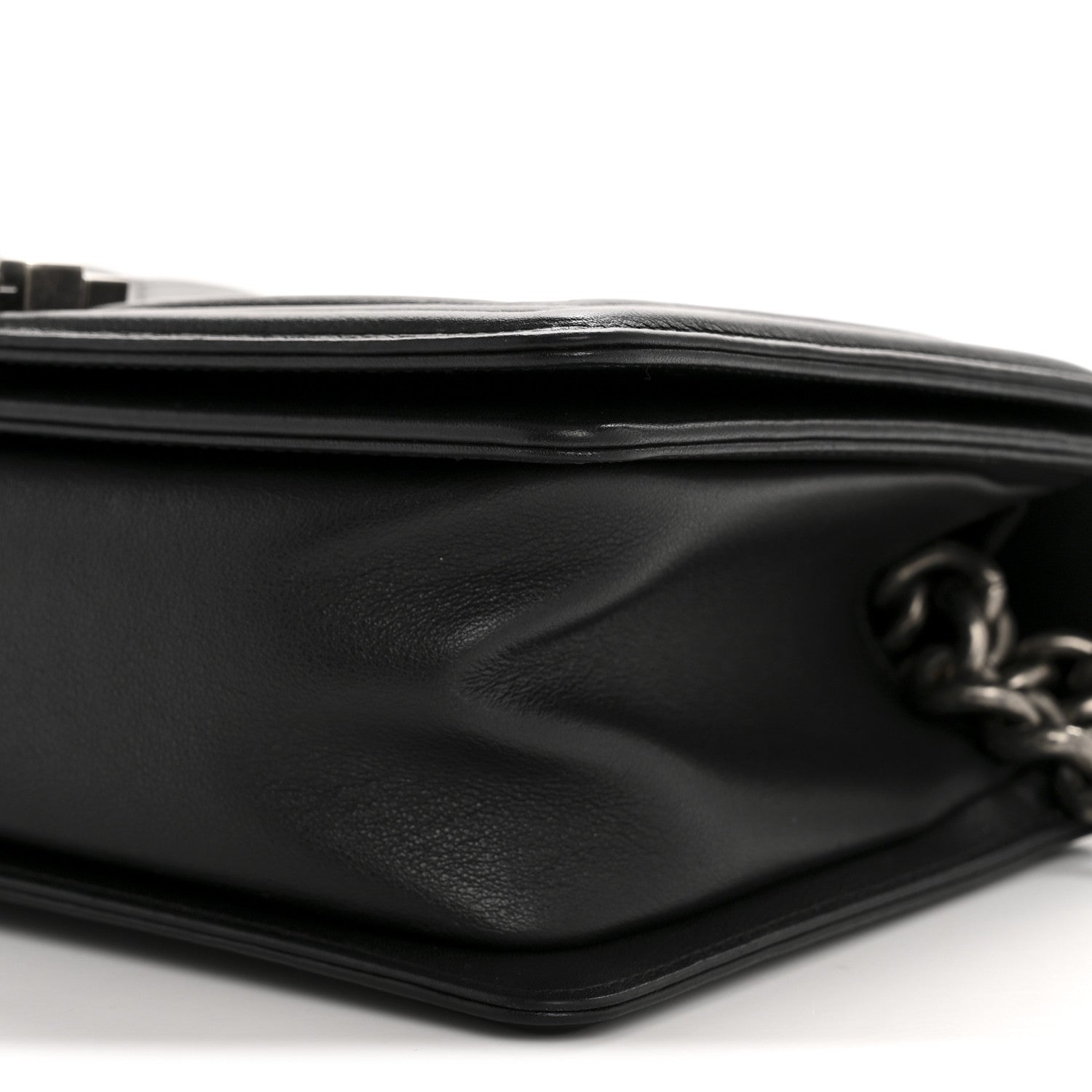 Chanel Calfskin Quilted Medium Boy Flap Black 10 of 14