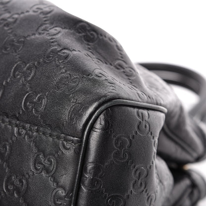 Gucci Guccissima Medium Sukey Tote Black 10 of 15