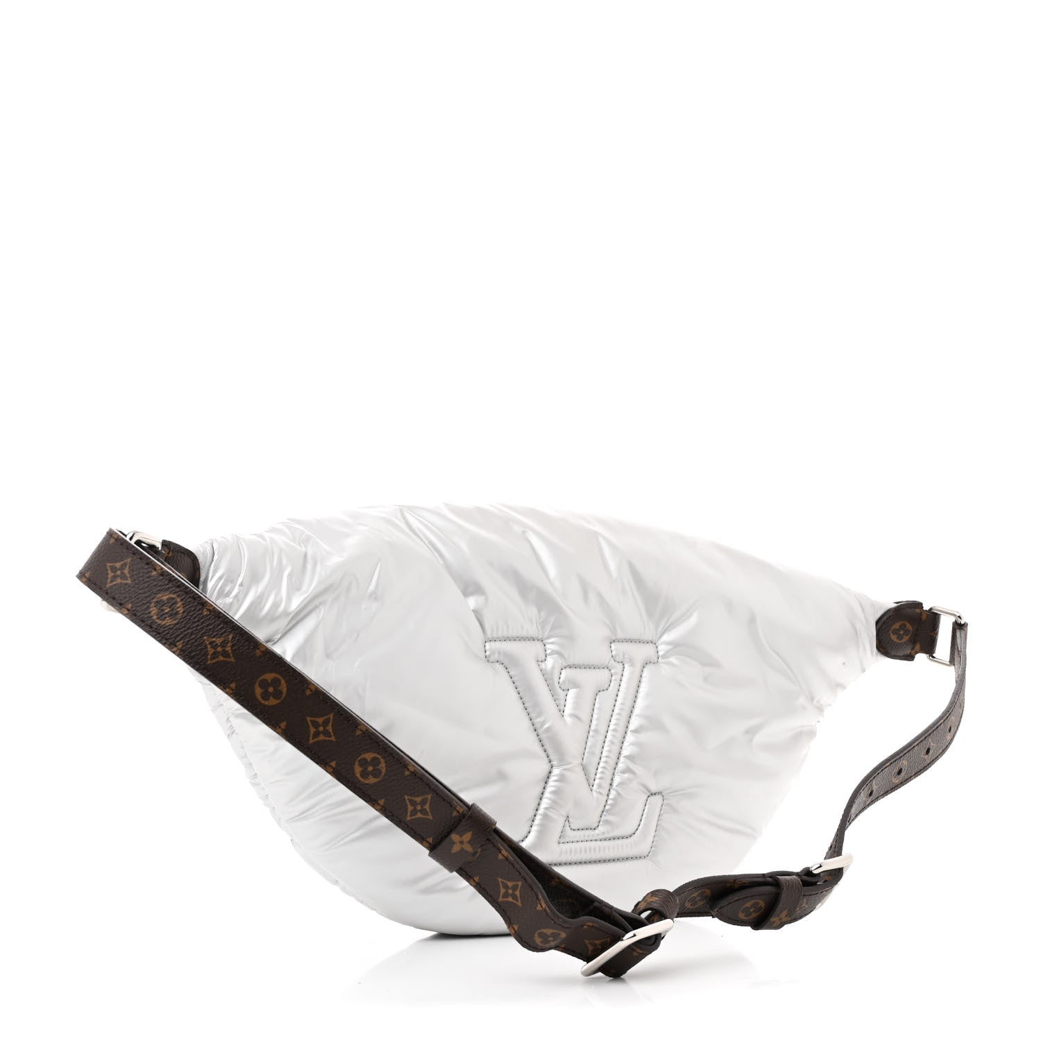 Louis Vuitton Econyl Monogram Pillow BumBag Silver 3 of 11