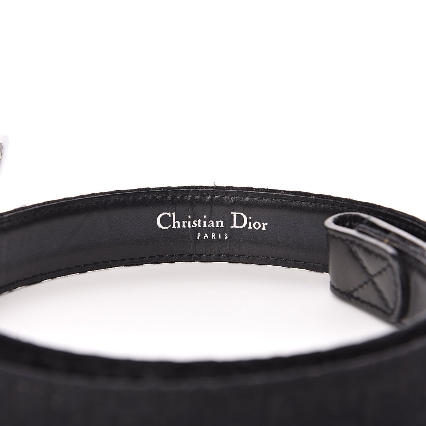 Calfskin CD Belt Black