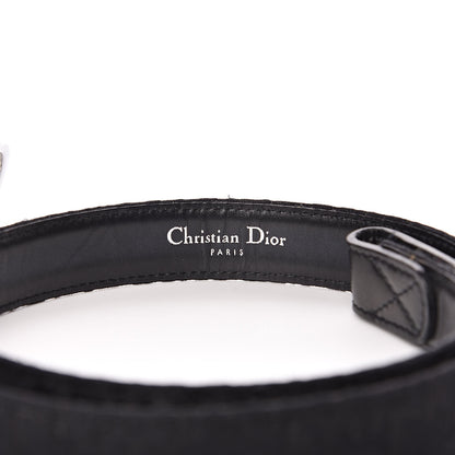 Christian Dior Calfskin CD Belt Black 4 of 7