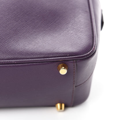 Prada Saffiano Lux Bowler Viola 9 of 12