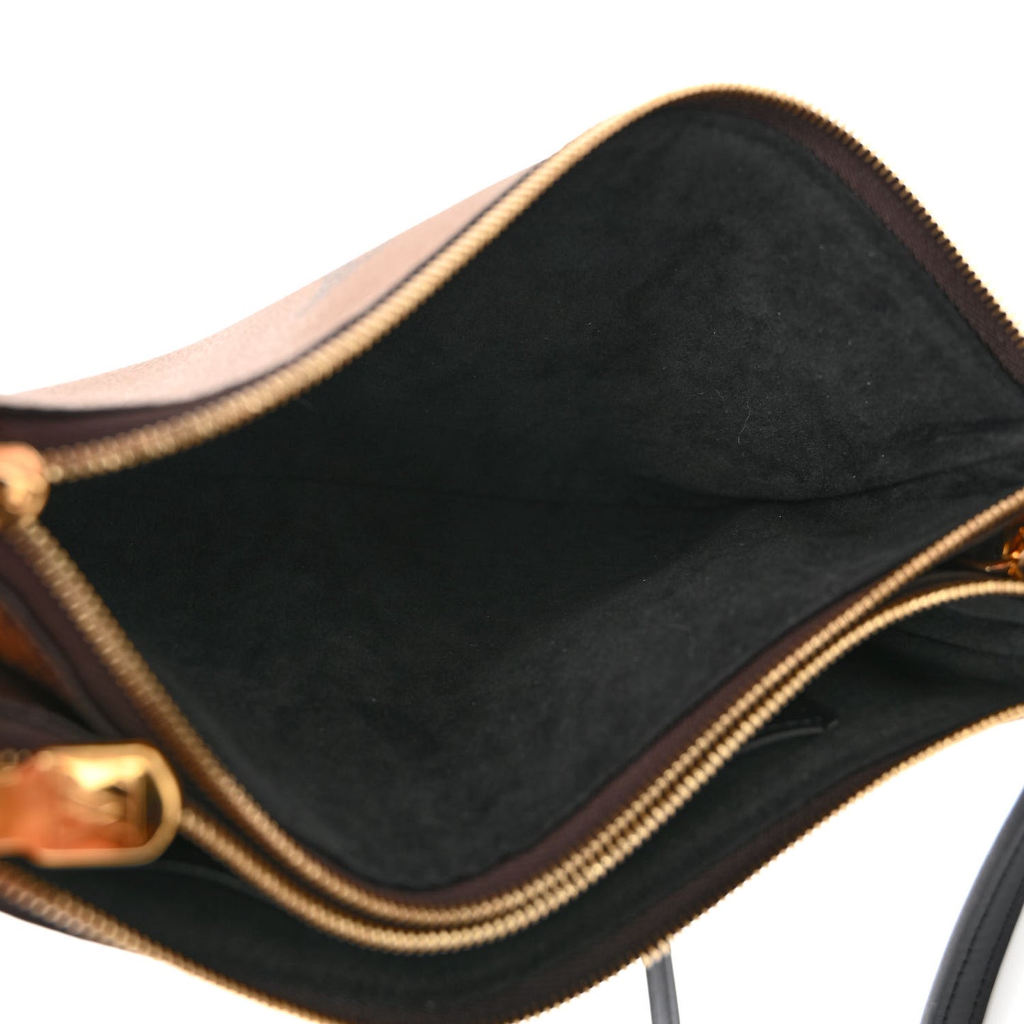Reverse Monogram Giant Double Zip Pochette