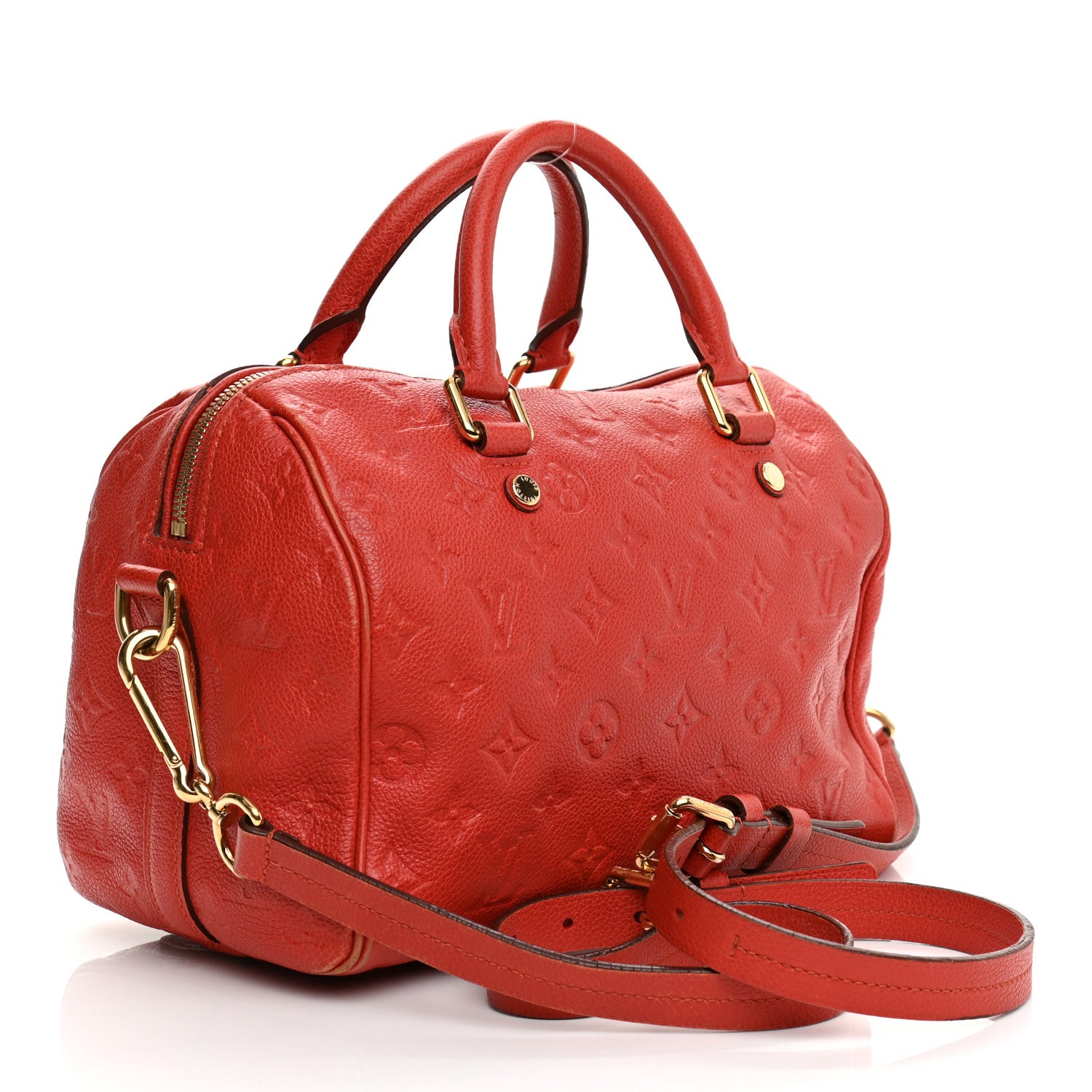 Louis Vuitton Empreinte Speedy Bandouliere 25 Cherry 2 of 12