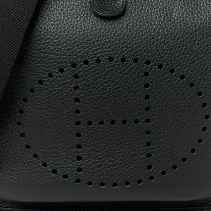 Hermes Taurillon Clemence Evelyne II PM Black 9 of 12