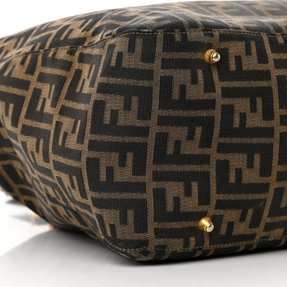 Fendi Zucca Top Handle Tote Tobacco 8 of 13