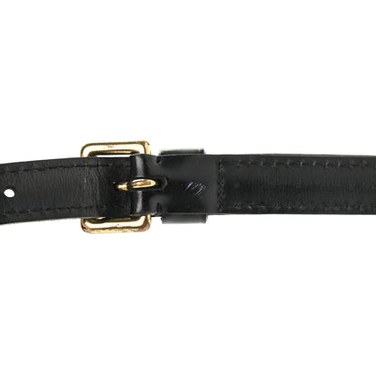 Louis Vuitton Calfskin 16mm Adjustable Shoulder Strap Black 8 of 14