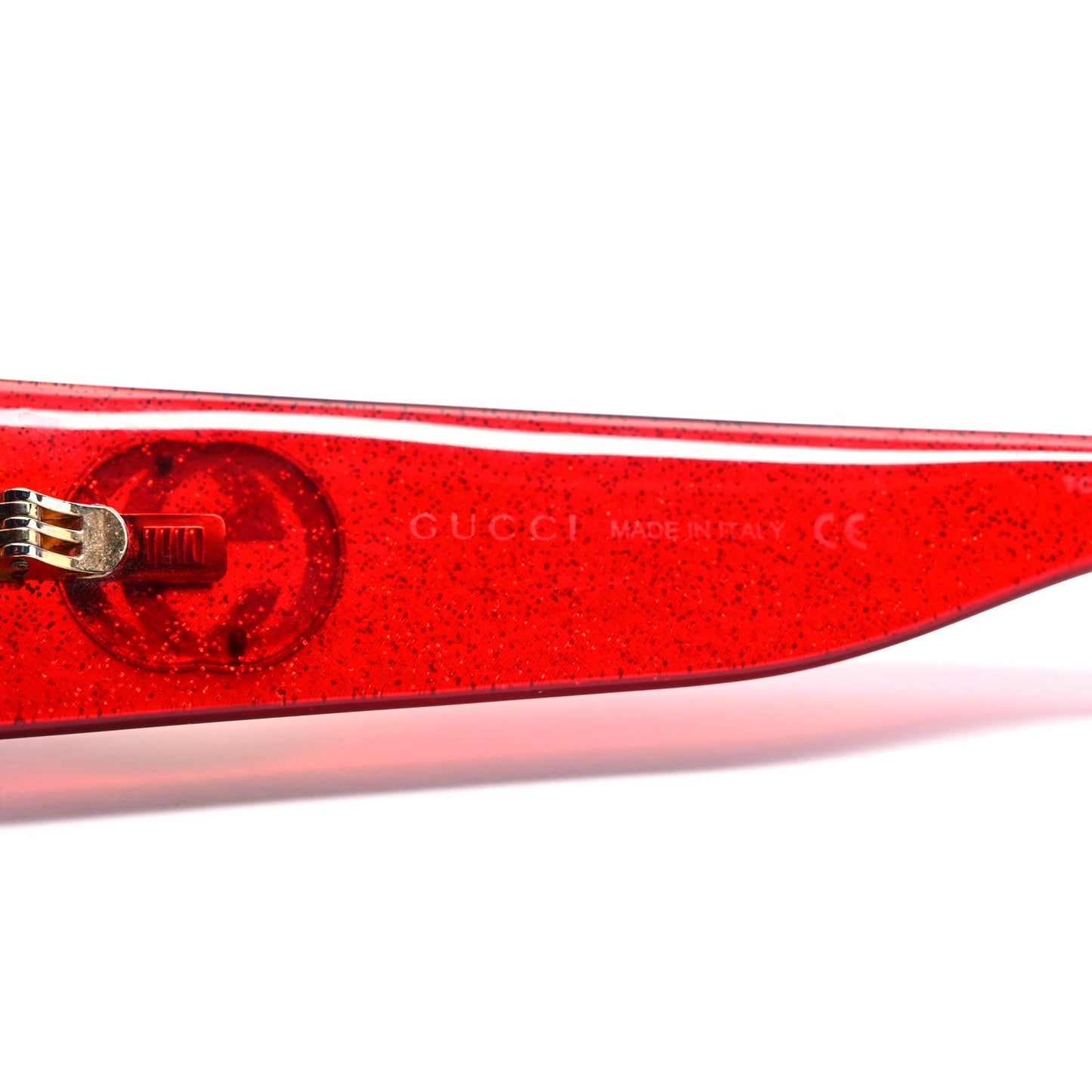Square Web Frame GG0178S Sunglasses Red