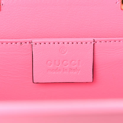 Gucci Plexiglass Mini Sylvie 1969 Top Handle Bag Pink 6 of 19