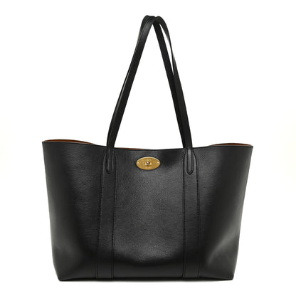 Mulberry Small Classic Grain Bayswater Tote Black 1 of 16