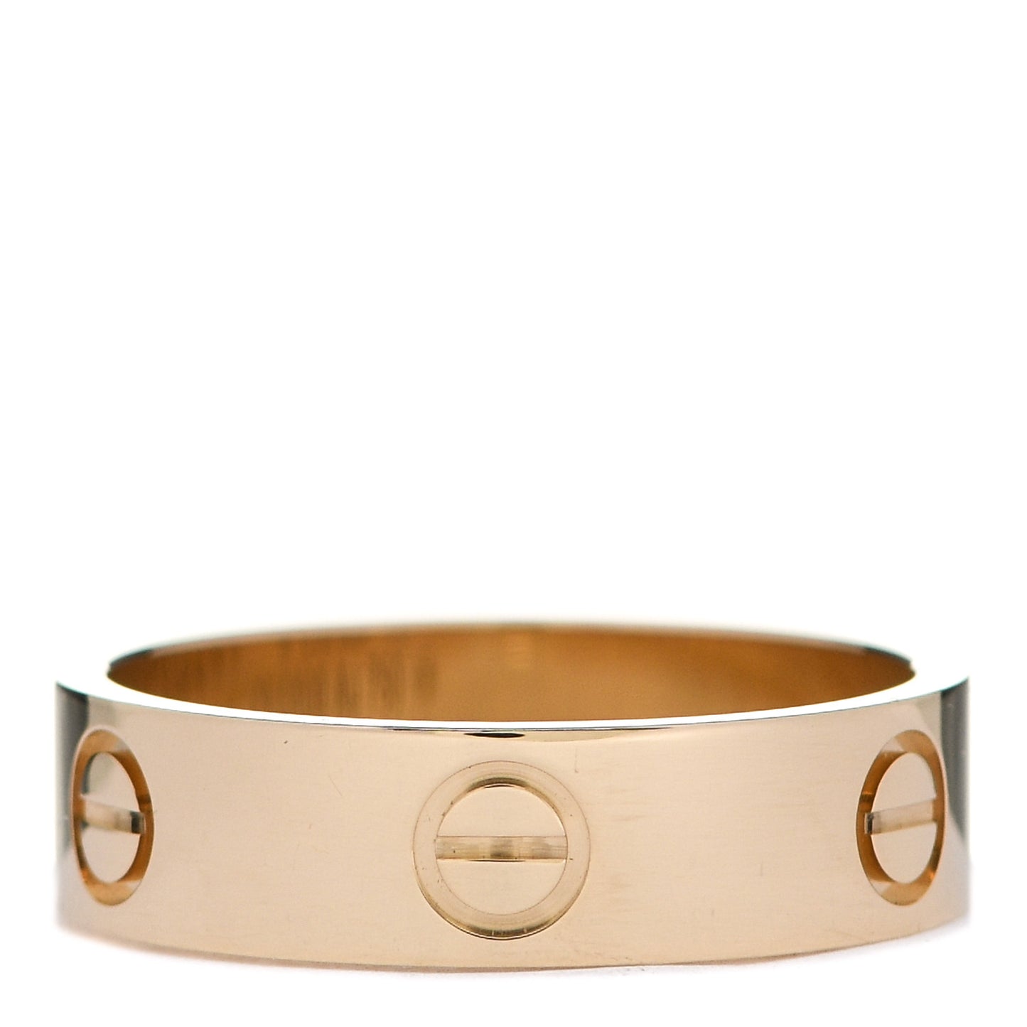18K Yellow Gold 5.5mm LOVE Ring 58 8.25