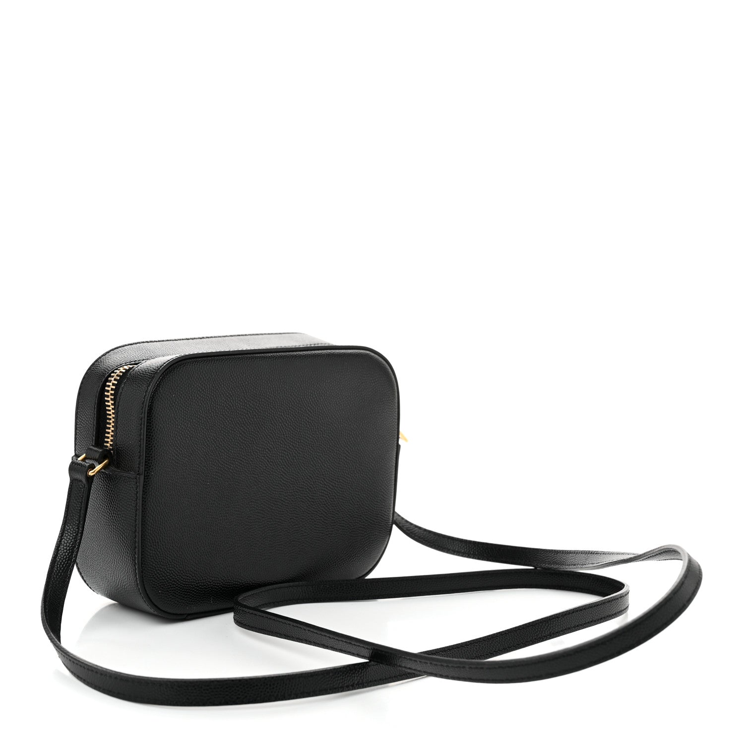 Saint Laurent Grain De Poudre Small Classic Monogram Camera Bag Black 3 of 10