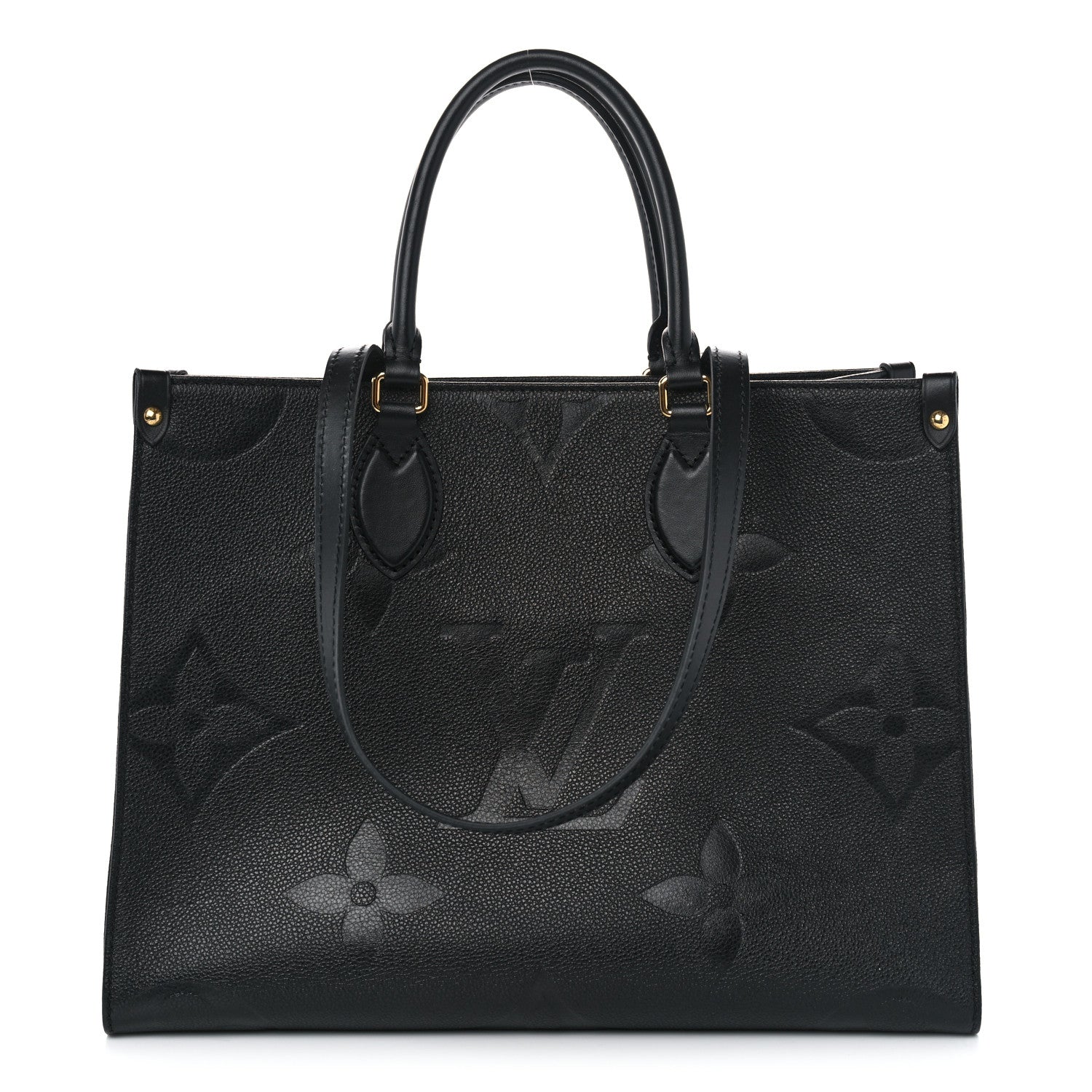 Louis Vuitton Empreinte Monogram Giant OnTheGo MM Black 1 of 9