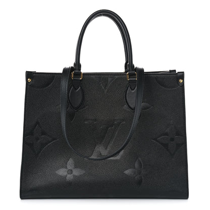 Louis Vuitton Empreinte Monogram Giant OnTheGo MM Black 1 of 9