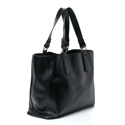 Lanvin Calfskin Shopper Tote Black 2 of 5