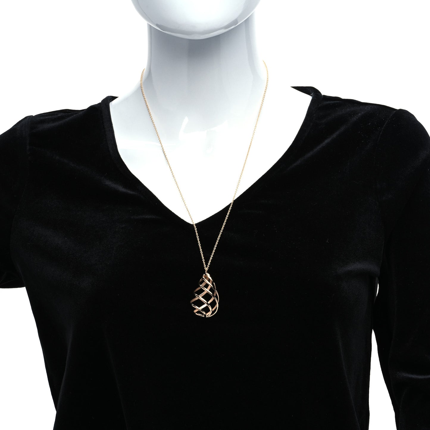 18K Rose Gold Paloma Picasso Venezia Luce Pendant Necklace