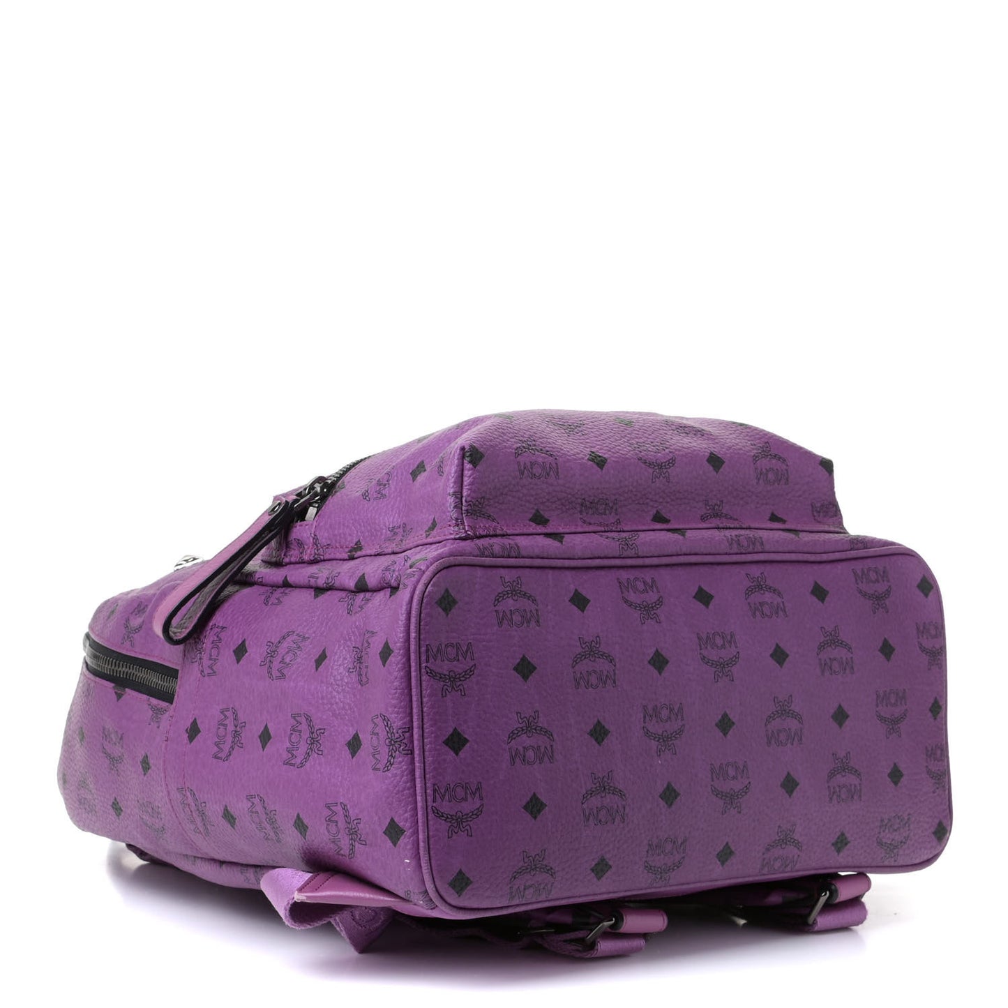 Visetos Medium Sprinkle Stud Stark Backpack Purple